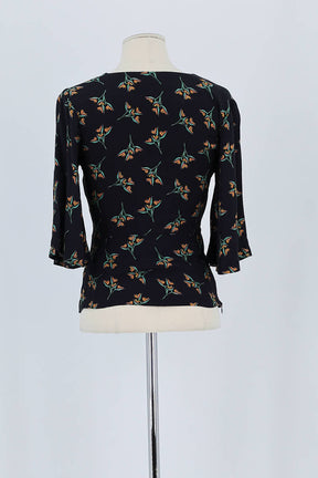 T-shirt Bash Noir en Viscose