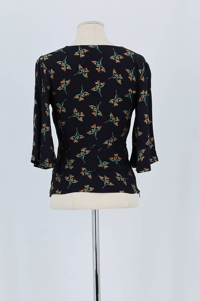T-shirt Bash Noir en Viscose