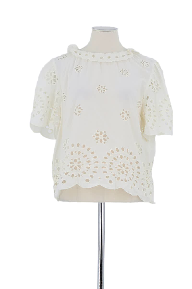 T-shirt Bellerose Blanc en Coton, taille S - Seconde Main