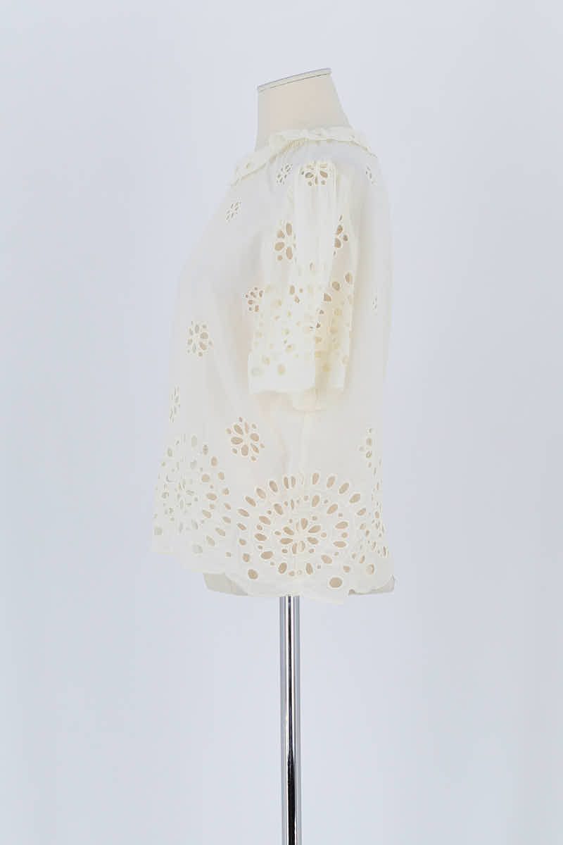 T-shirt Bellerose Blanc en Coton