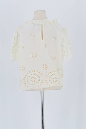 T-shirt Bellerose Blanc en Coton