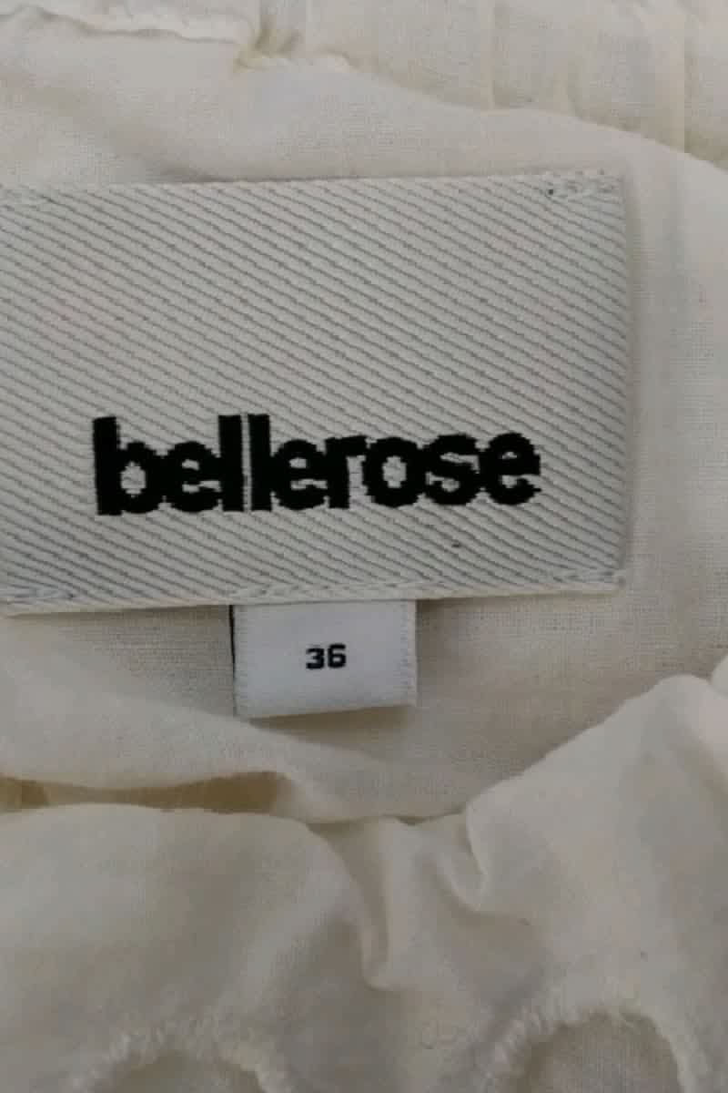 T-shirt Bellerose Blanc en Coton