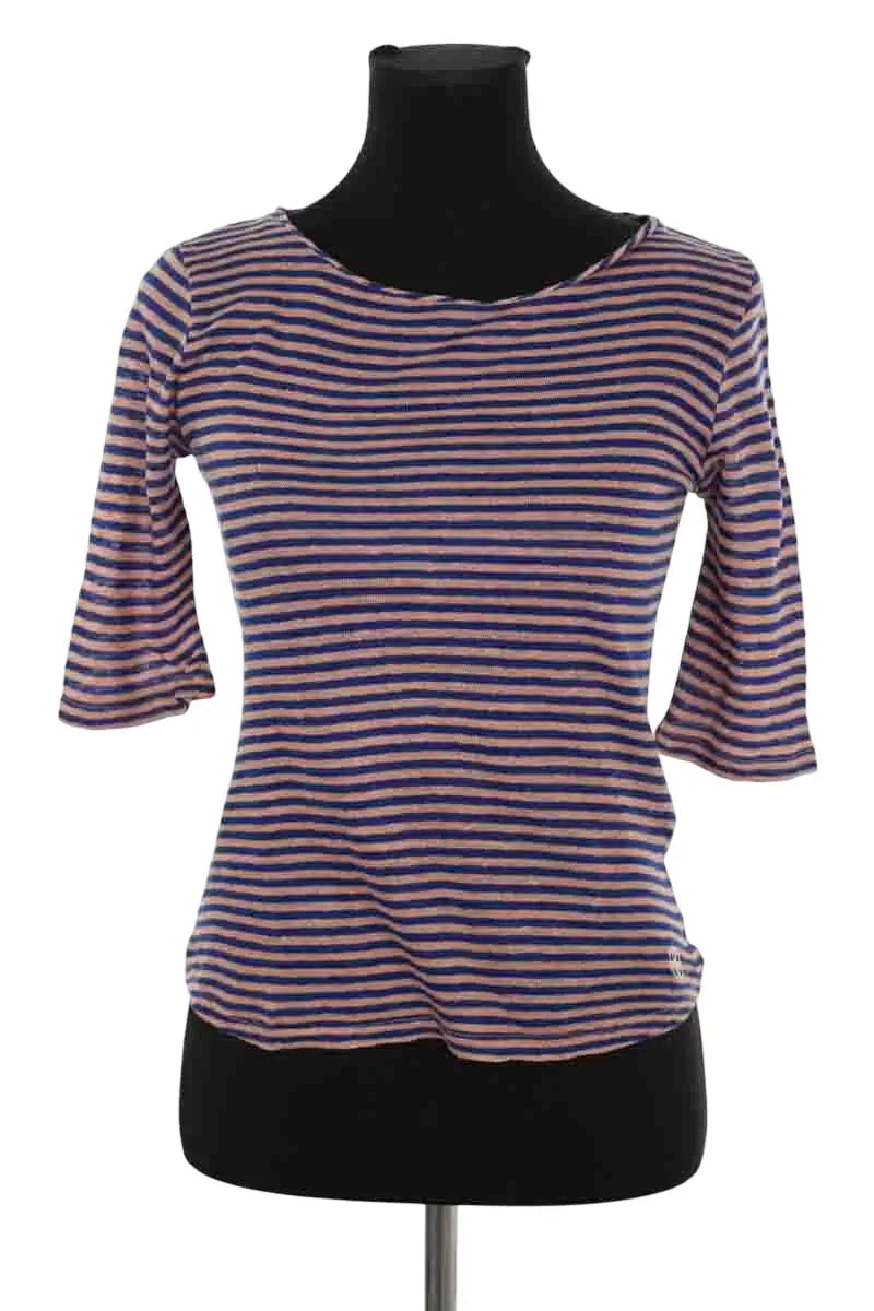 T-shirt Bellerose Bleu en Lin, taille XS - Seconde Main