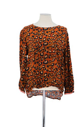 T-shirt Bellerose Orange en Viscose, taille L - Seconde Main