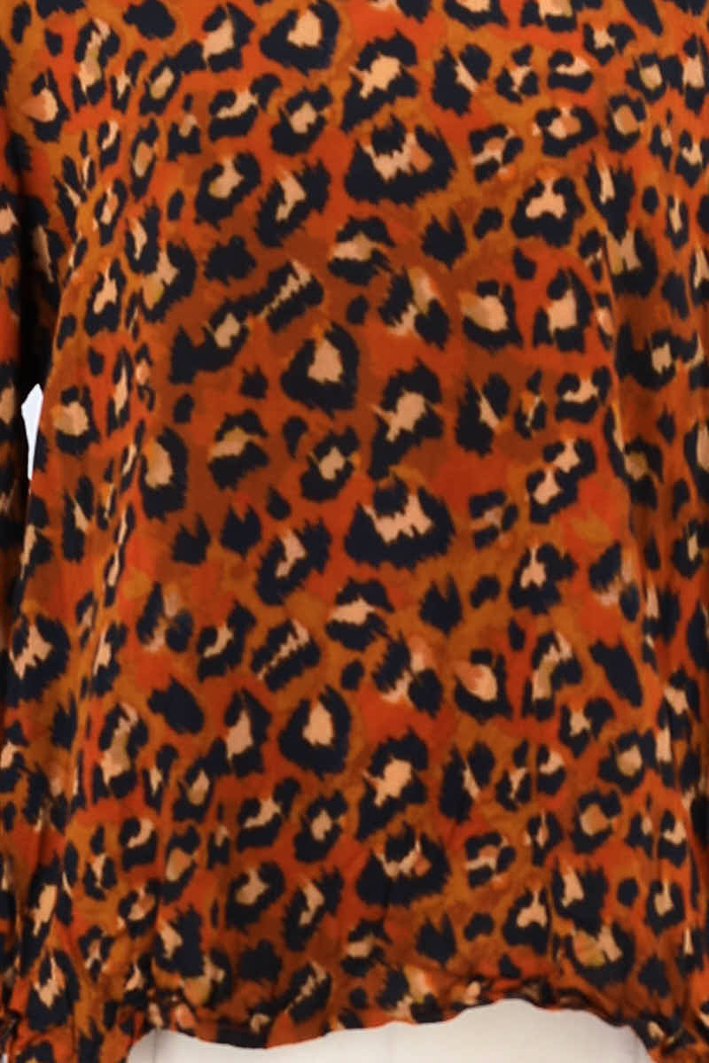 T-shirt Bellerose Orange en Viscose