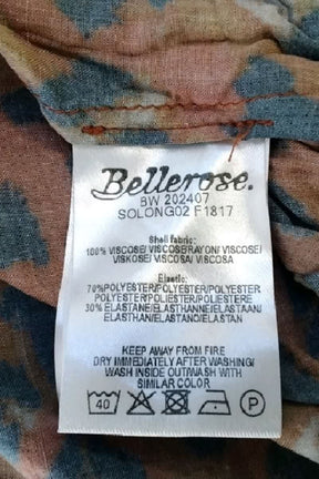 T-shirt Bellerose Orange en Viscose