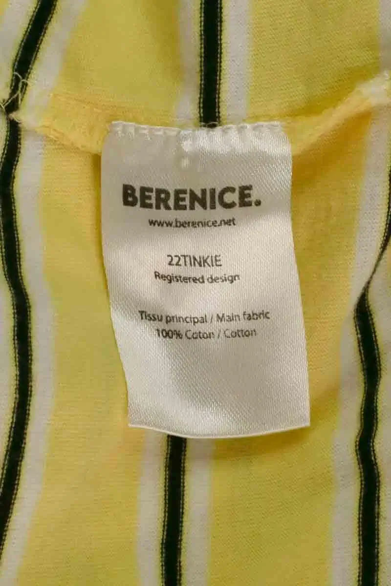 T-shirt Berenice Jaune en Coton