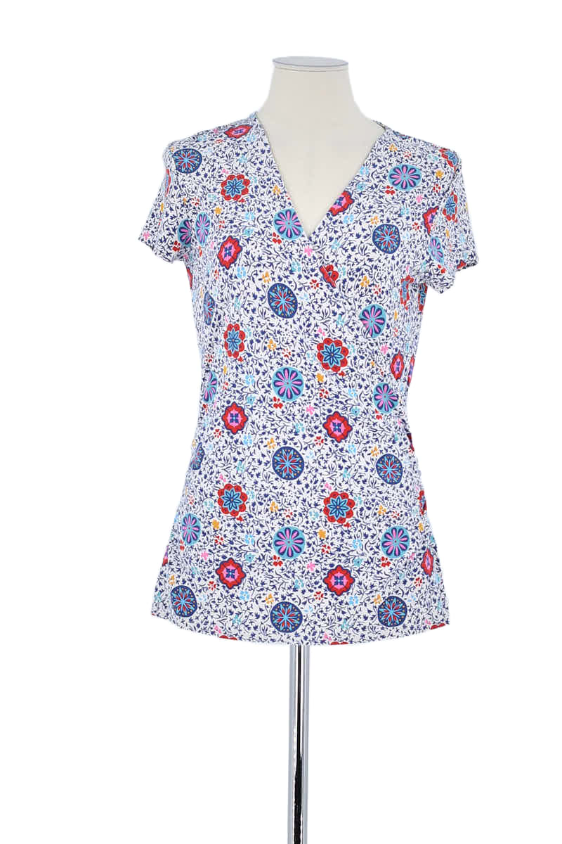 T-shirt Boden Blanc en Viscose, taille XL - Seconde Main