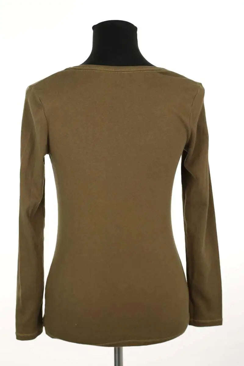 T-shirt Boden Kaki en Coton