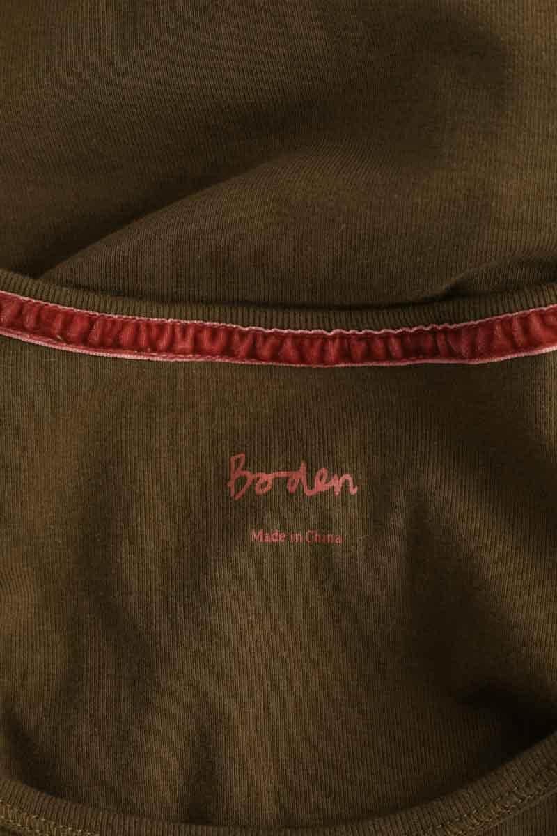 T-shirt Boden Kaki en Coton