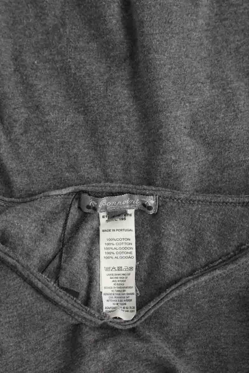 T-shirt Bonpoint Gris en Coton