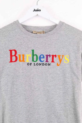T-shirt Burberry Gris en Coton
