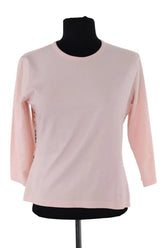T-shirt Burberry Rose en Coton, taille M - Seconde Main