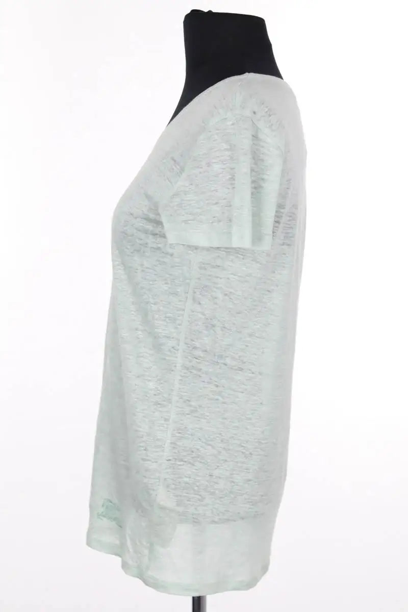 T-shirt Burberry Vert en Lin