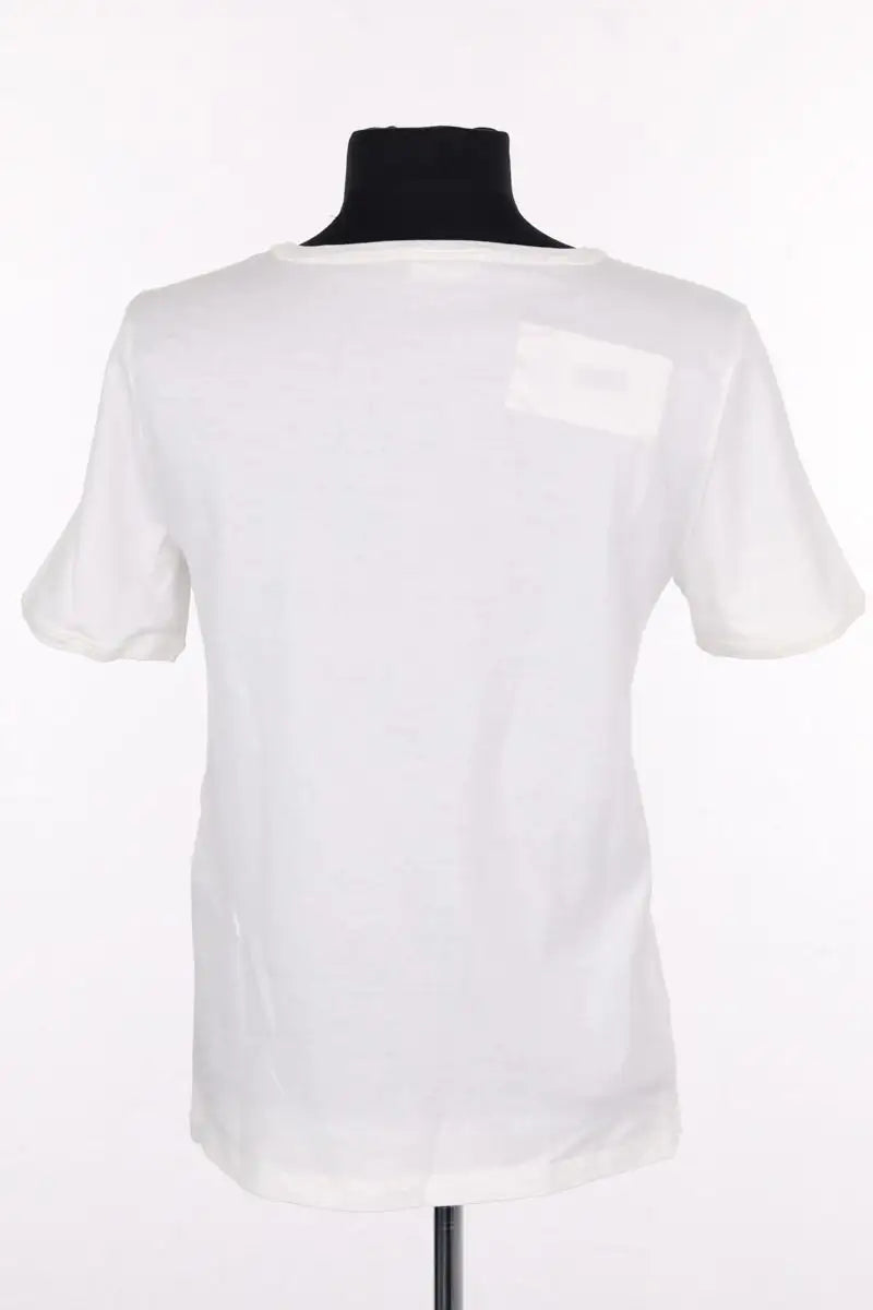 T-shirt Celine Blanc en Coton
