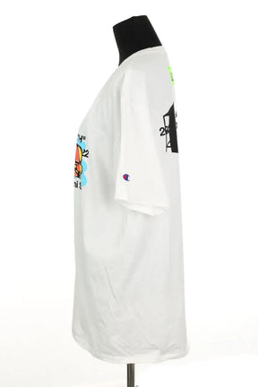 T-shirt Champion Blanc en Coton