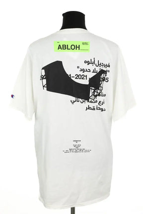 T-shirt Champion Blanc en Coton