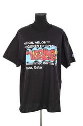 T-shirt Champion Noir en Coton, taille L - Seconde Main