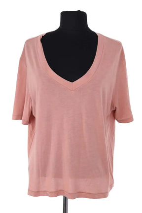 T-shirt Chloé Stora Rose en Coton, taille L - Seconde Main