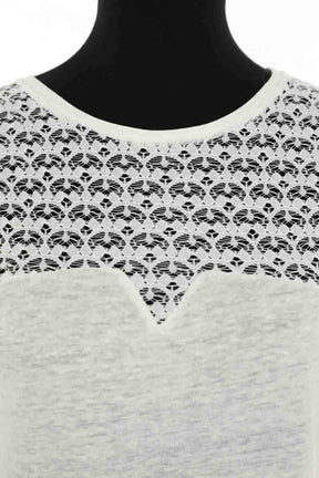 T-shirt Claudie Pierlot Blanc en Coton