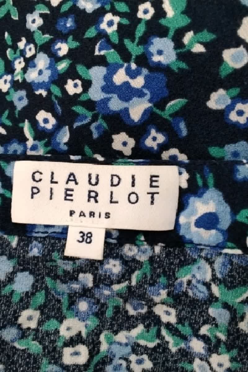 T-shirt Claudie Pierlot Bleu en Polyester