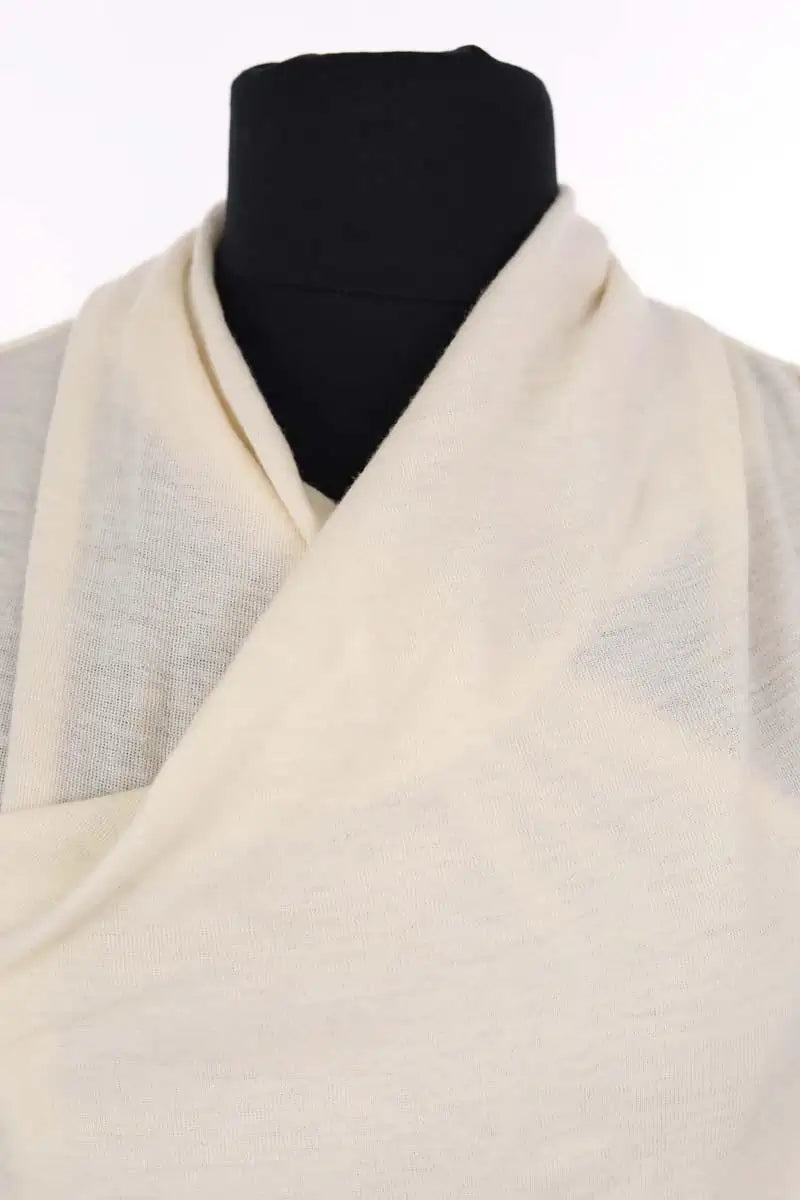 T-shirt Claudie Pierlot Ecru en Laine