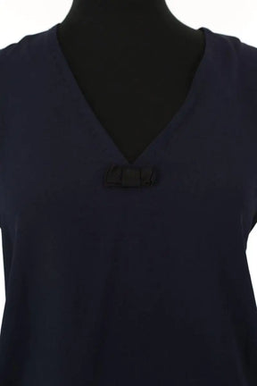 T-shirt Claudie Pierlot Marine en Coton