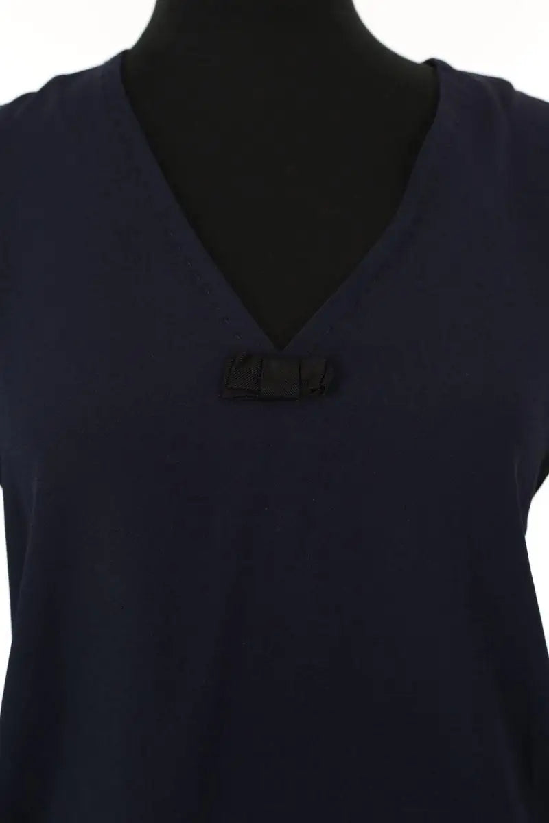 T-shirt Claudie Pierlot Marine en Coton