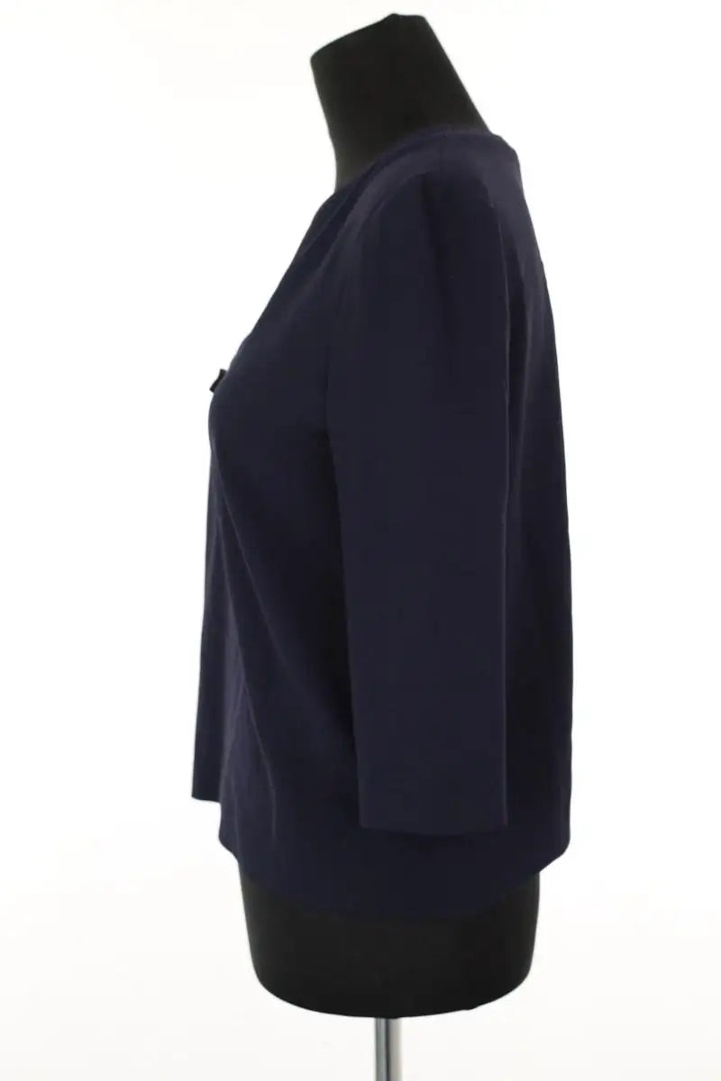 T-shirt Claudie Pierlot Marine en Coton