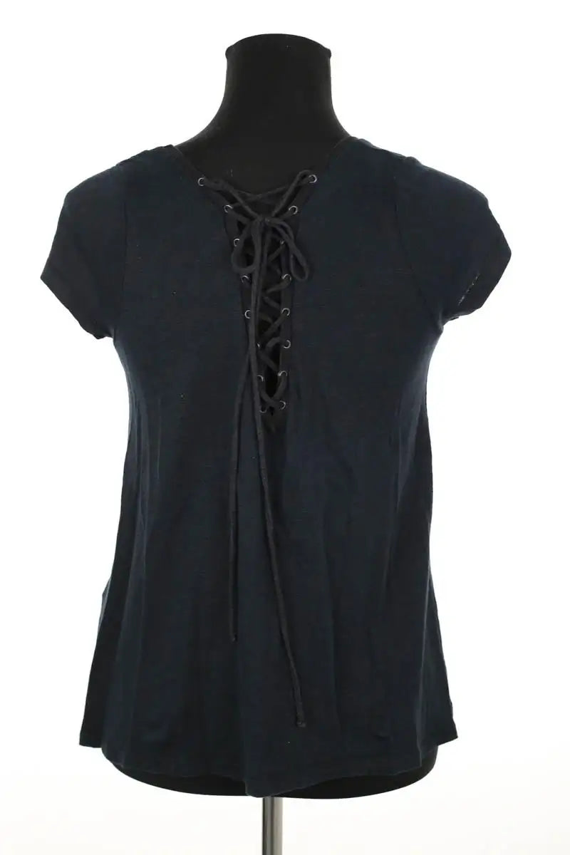 T-shirt Claudie Pierlot Noir en Lin