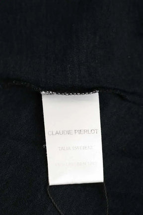 T-shirt Claudie Pierlot Noir en Lin