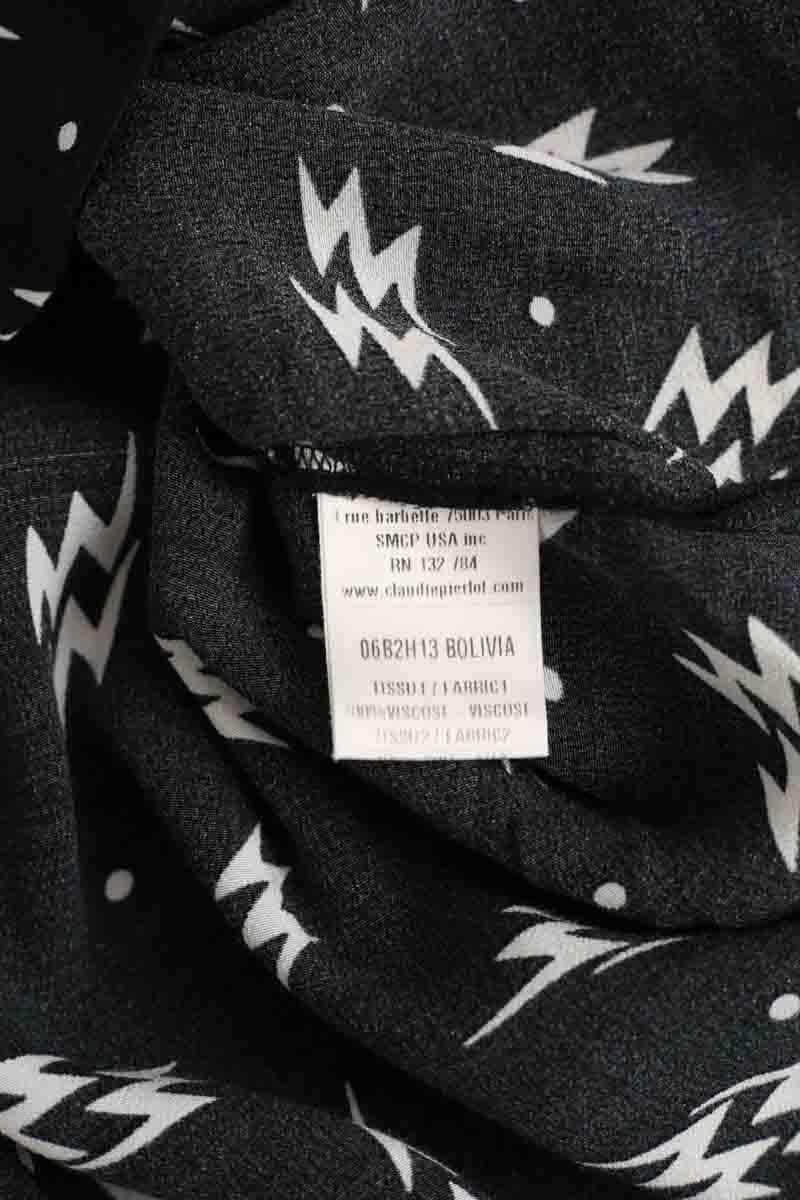 T-shirt Claudie Pierlot Noir en Viscose