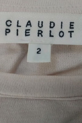 T-shirt Claudie Pierlot Rose en Coton