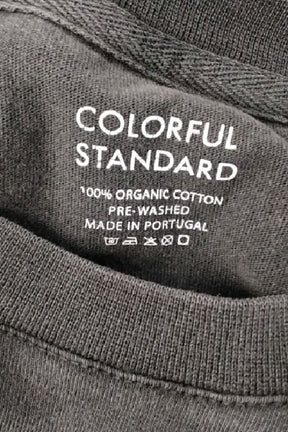 T-shirt Colorful Standard Anthracite en Coton