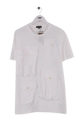 T-shirt Comme Des Garçons Blanc en Coton, taille L - Seconde Main