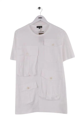T-shirt Comme Des Garçons Blanc en Coton, taille L - Seconde Main