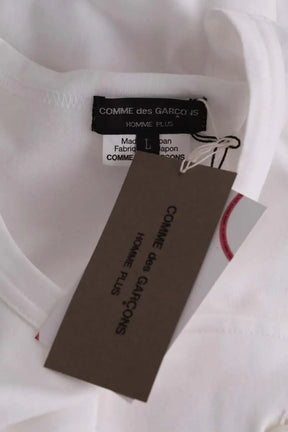 T-shirt Comme Des Garçons Blanc en Coton