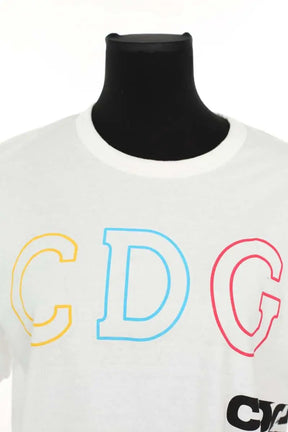 T-shirt Comme Des Garçons Blanc en Coton