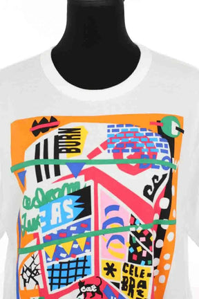 T-shirt Comme Des Garçons Blanc en Coton