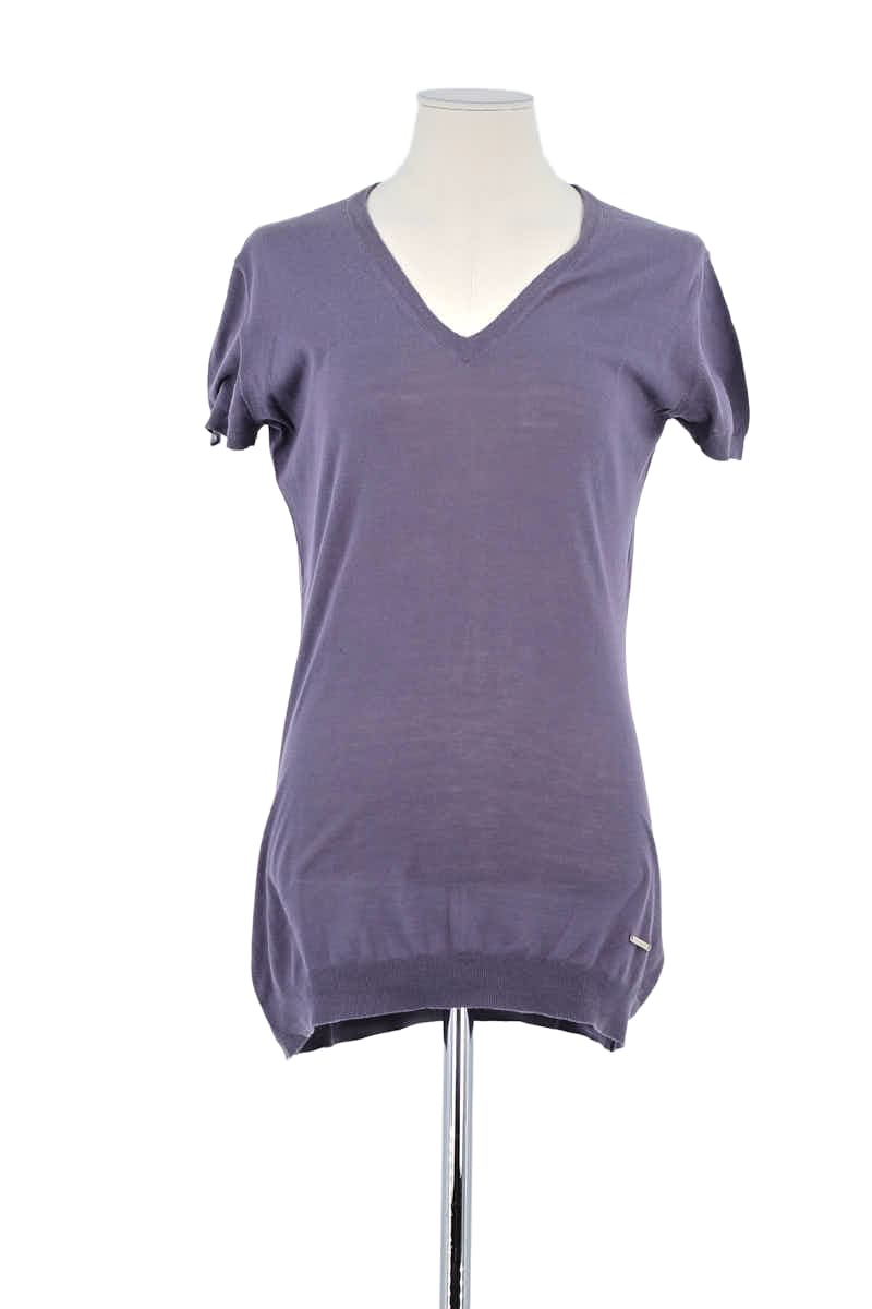 T-shirt Costume National Violet en Coton, taille M - Seconde Main