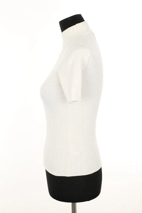 T-shirt Courrèges Blanc en Synthétique