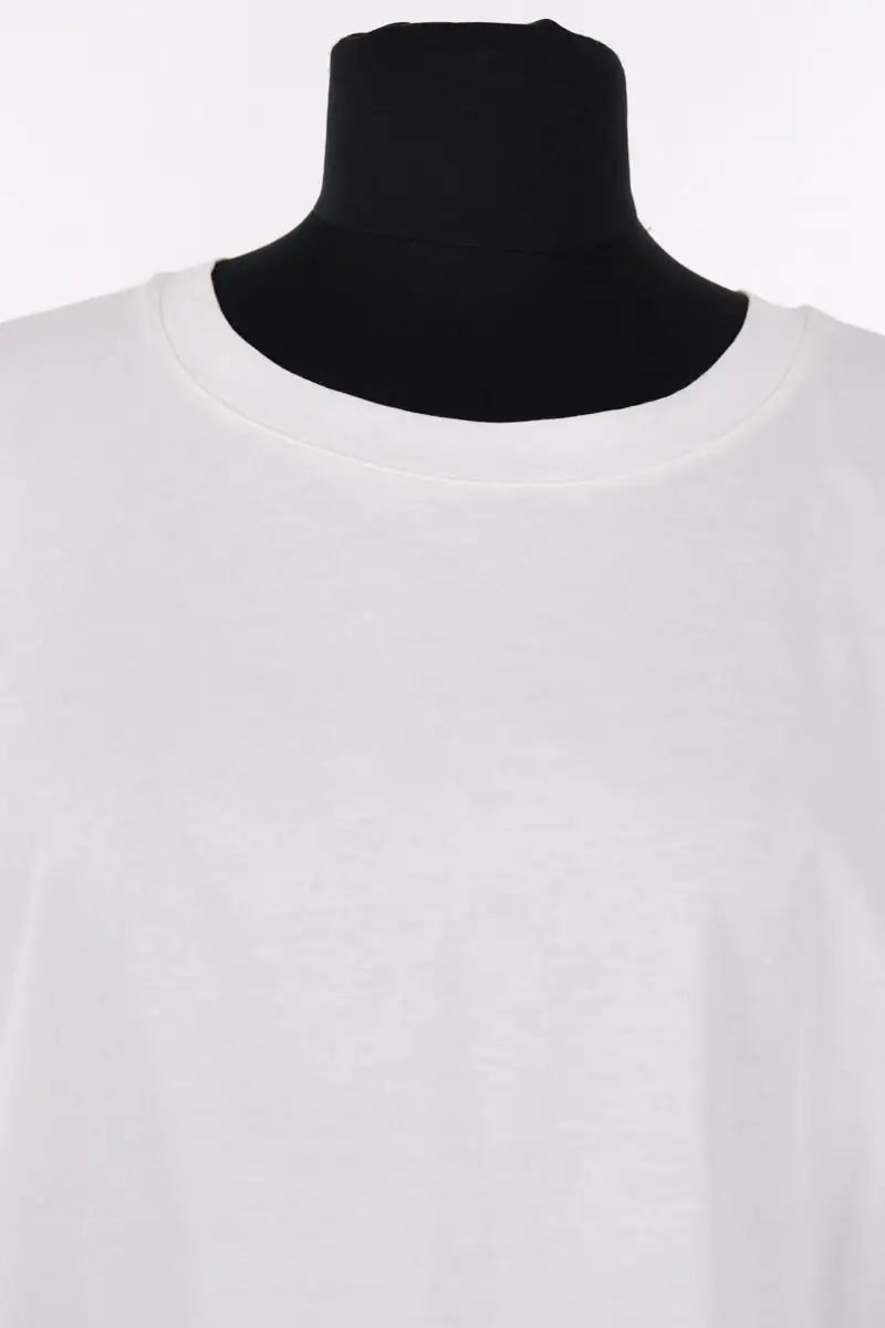 T-shirt court Vanessa Bruno Blanc en Coton