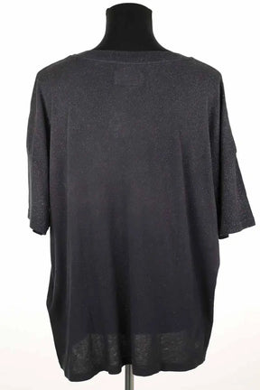 T-shirt Current Elliott Anthracite en Coton