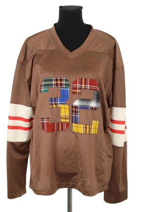 T-shirt Denim Tears Marron en Synthétique, taille M - Seconde Main
