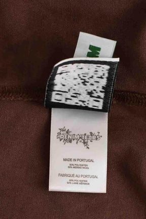 T-shirt Denim Tears Marron en Synthétique