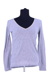 T-shirt Des Petits Hauts Gris en Coton, taille L - Seconde Main