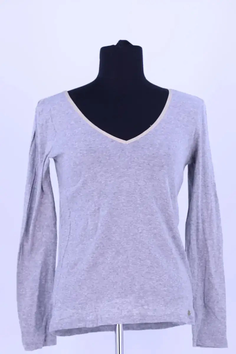 T-shirt Des Petits Hauts Gris en Coton