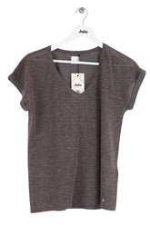 T-shirt Des Petits Hauts Gris en Coton, taille XS - Seconde Main