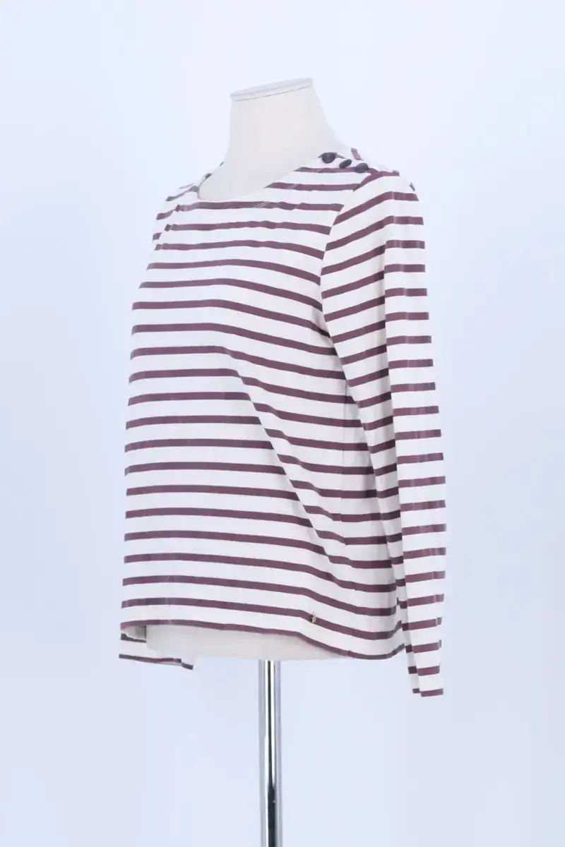 T-shirt Des Petits Hauts Violet en Coton
