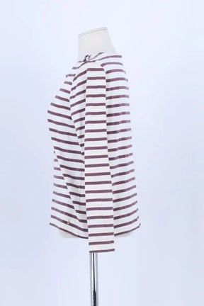 T-shirt Des Petits Hauts Violet en Coton
